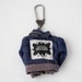 Vintage doll Key Chain Jeans Jacket
