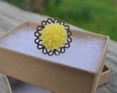 Chrysanthemum Ring - Sunshine