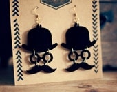 Incognito - Mustache Dangle Earrings