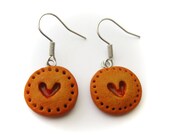 Little Lovely Cookie Earrings (Polymer Clay Jewelry)