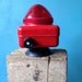 Emergency light battery powered with suction cup base