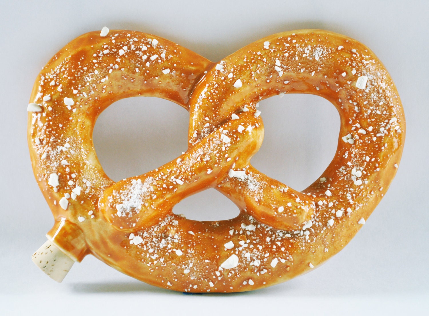 Porcelain Pretzel Flask