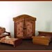 Dollhouse Bedroom Furniture, 5 piece