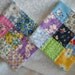 Pot Holders - 1930's - Feedsack - Vintage Look - Hand Quilted - 9 Patch - Kitchen