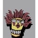 South American Decorative Wall Mask (digital illustration)