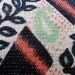 Vintage Kantha Quilt Pillow Cover - 18 x 18