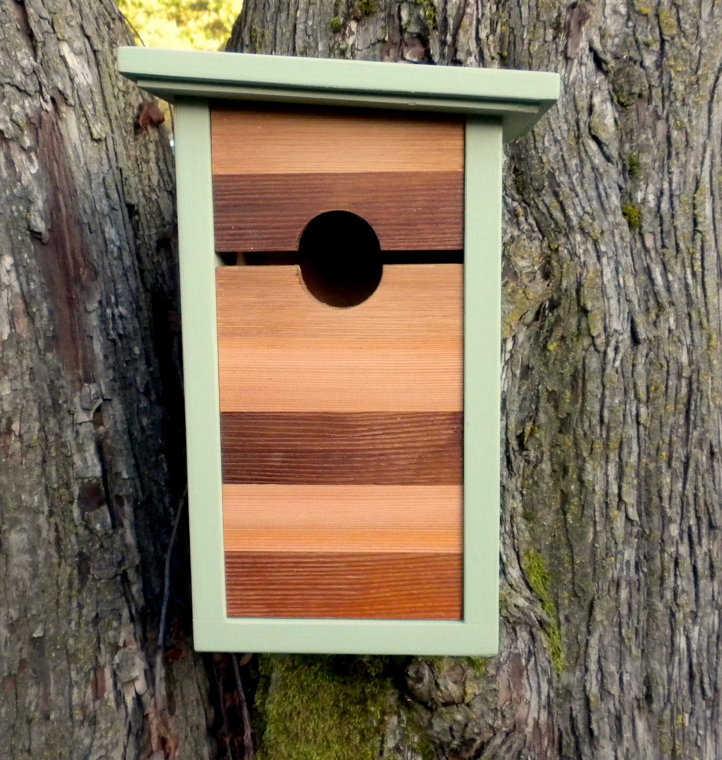 Birdhouse, modern craftsman- Mind the Gap