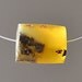 Amber Necklace - Baltic Amber Pendant, Sterling Silver Amber Necklace, Yellow Raw Stone, Natural Amber