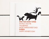 You Don't Stink Father's Day Card