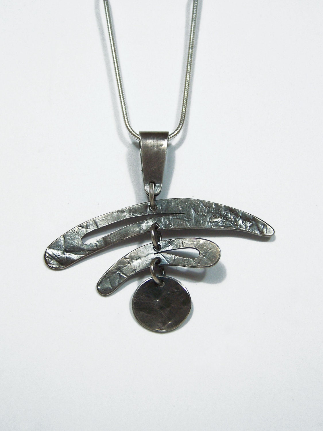Sterling silver Inuk Pendant