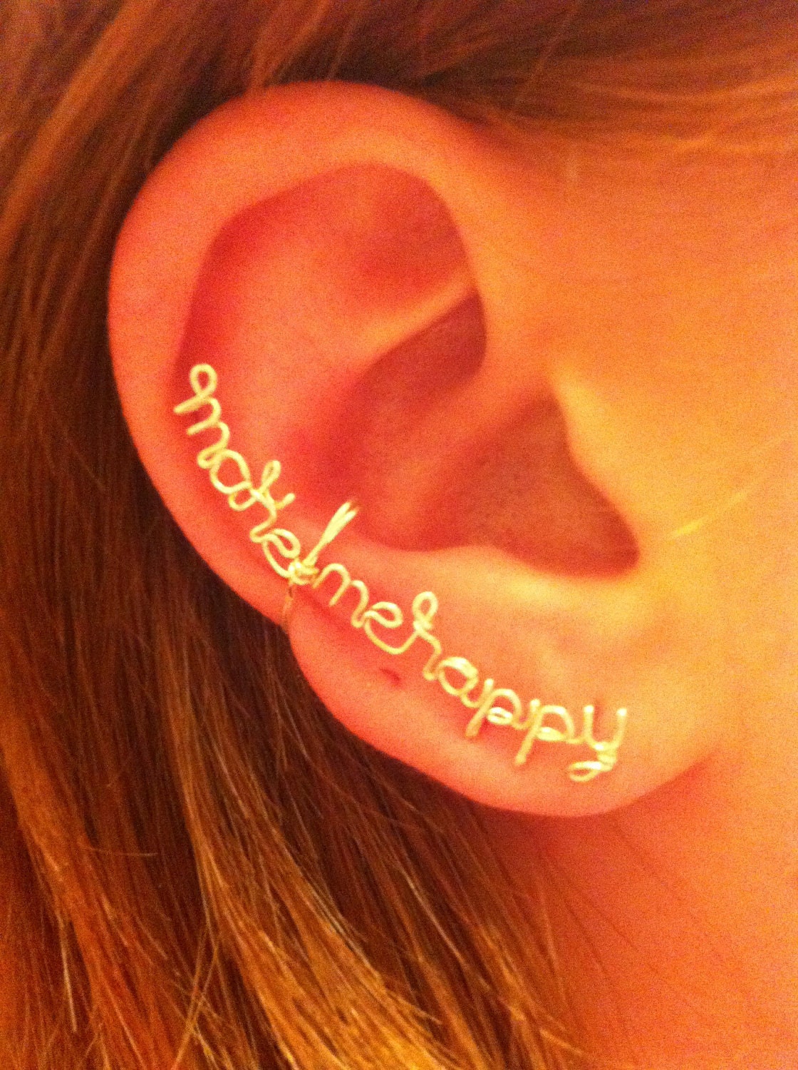 Make Me Happy- Ear cuff.