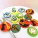 Edible Alice in Wonderland Cupcake toppers Un Birthday Party Set - Wonderland Characters Fondant cupcake decorations WONDERLAND (12 pieces)
