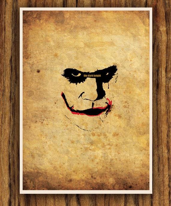Batman Movie Poster - The Dark Knight  - Joker