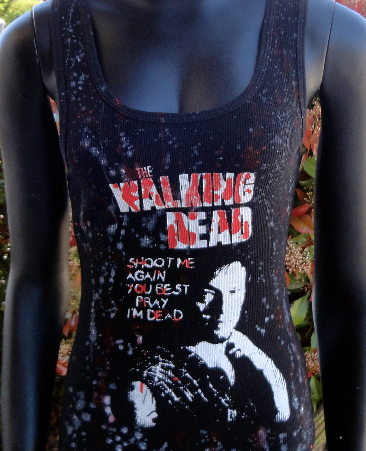 DiY The Walking Dead Wifebeater Zombies Daryl Dixon You choose the size