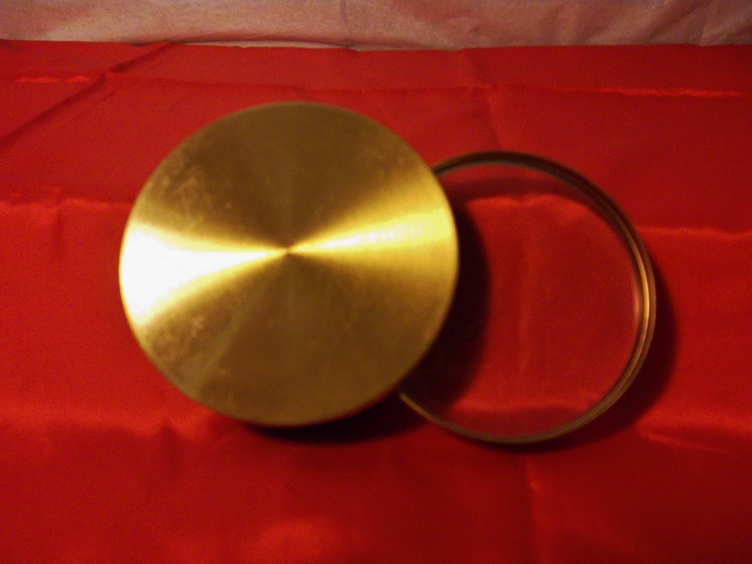 Brass Desk Magnifier