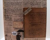 Writing Letters Canvas Collage