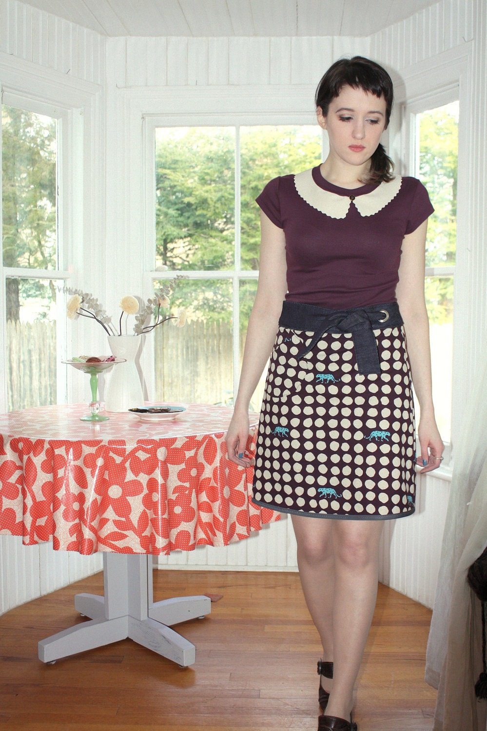 Fashion Mod Panther Wrap Skirt