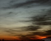 Smoking Sunset 12x18 fine art photograph