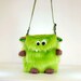 Monster Purse - Teddy Green