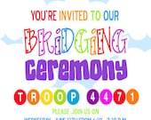Girl Scouts - Brownies Bridging Ceremony Invite Il_170x135