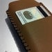 ON SALE The Enthusiast iphone 4 genuine leather/Italian Candiani green selvage denim sleeve wallet