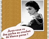 Ma chère Coco - blanca perse crochet pearls