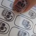 Calavera Clear Nail Decals Mexican Day of the Dead