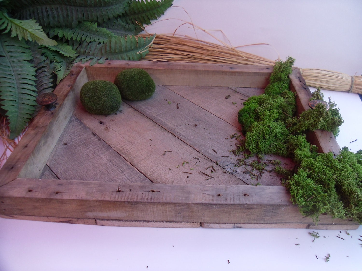 Barnwood Rustic Serving Tray or Display Tray