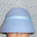 Crochet Hat, Baby Hat, Crocheted Cotton Hat