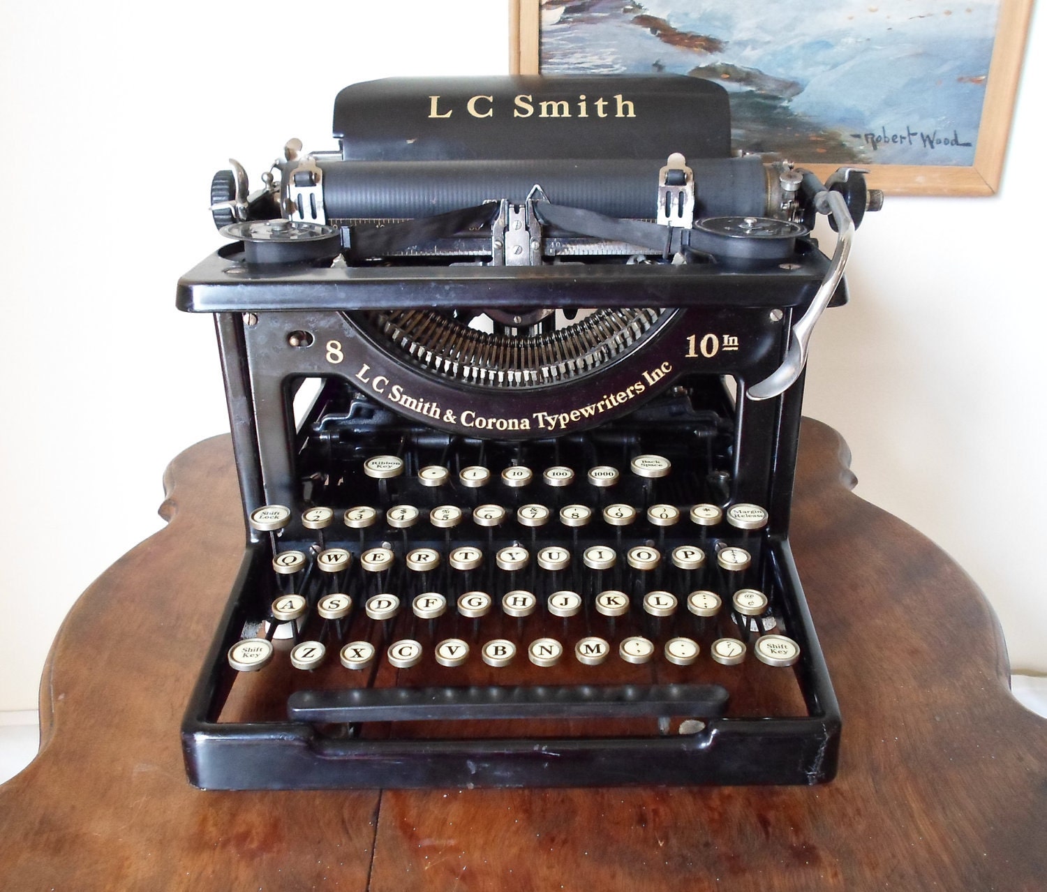 Antique L C Smith & Corona Typewriters Inc. 8 10 In good working order Mid Century