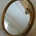 Art Nouveau Inspired Sculpted Table Mirror - Can be hung on wall or stood on table - 2 TREASURY LISTS