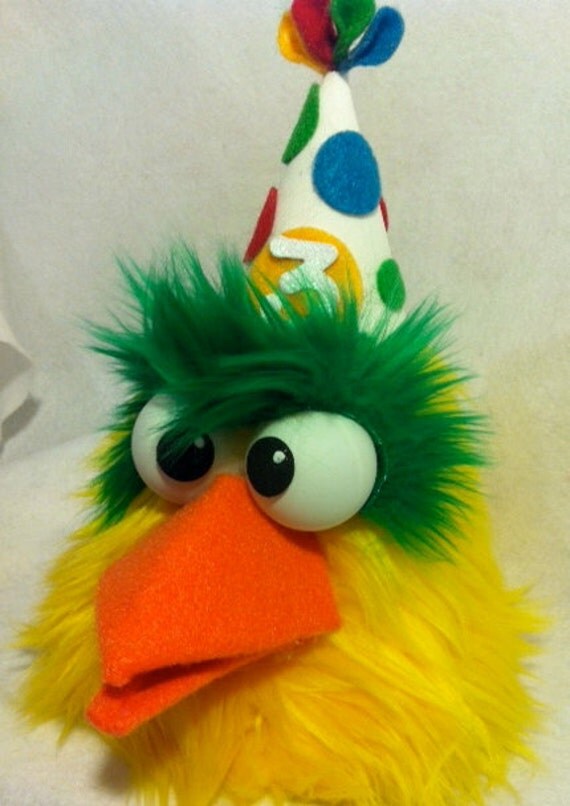Cosmo FurGiggle Birthday Puppet Hat Il_570xn