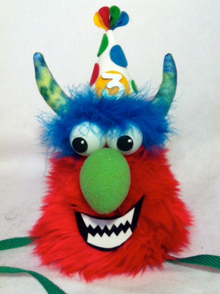 Roary FurGiggle Birthday Puppet Hat Il_570xn