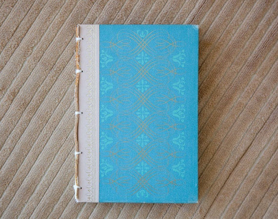 handmade journal // hard bound journal // vintage