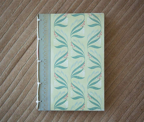 handmade journal // hard bound journal // vintage