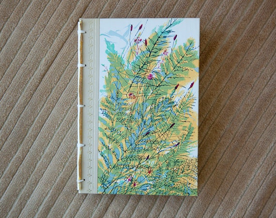 handmade journal // hard bound journal // vintage