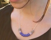 Clay Geometric Necklace