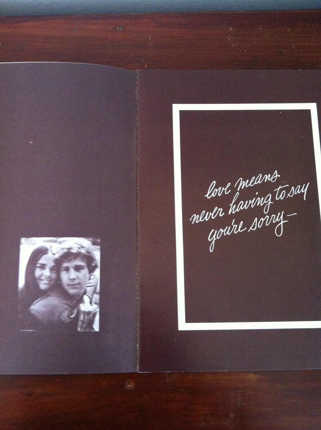 Love Story Movie - Illustrated Souvenir Book