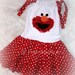 Boutique Elmo Inspired Hairbow
