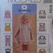 McCall's 9194 Toddler's Dress, Jumpsuit, Pinafore, and Pinny Pattern, Sizes 2 - 4