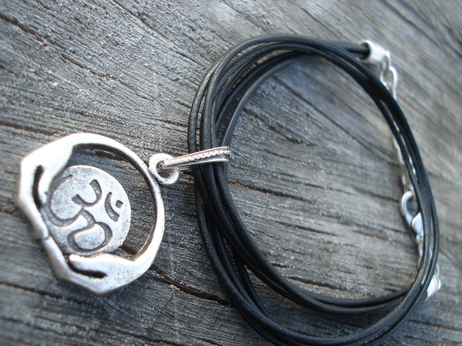 Embracing Om Pendant