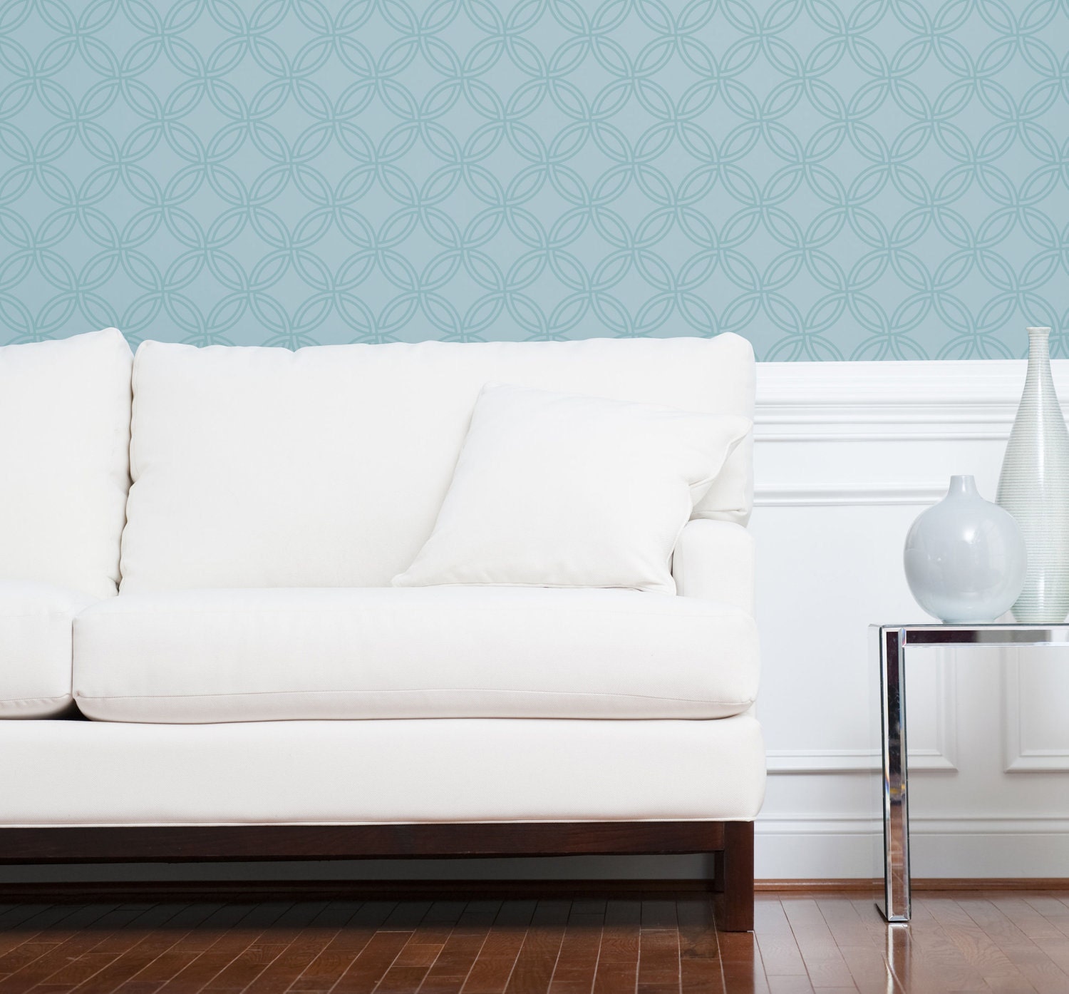 Linked In 300: Reusable, Wall Stencils, DIY decor, Decorative Wall Stencil, trellis stencil, stencil, stencils, wall decor