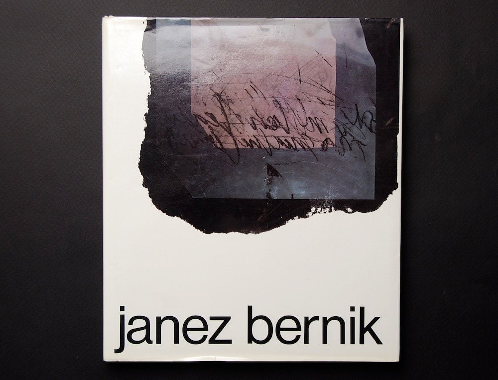 Rare Hardcover Book on Yugoslav Artist Janez Bernik
