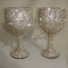 Custom Made Wine Glasses Bride Wine Glass Wedding Glasses Bridesmaid Wine Glass Rhinestone Swarovski Crystals