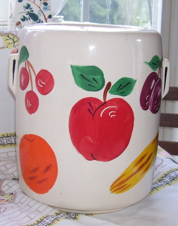 Items similar to McCoy Fruit Cookie Jar on Etsy