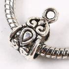 GLASS pendant necklace Life is not measured by the breaths we take charm 25mm 1"