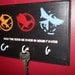 Hunger Games Key Hanger
