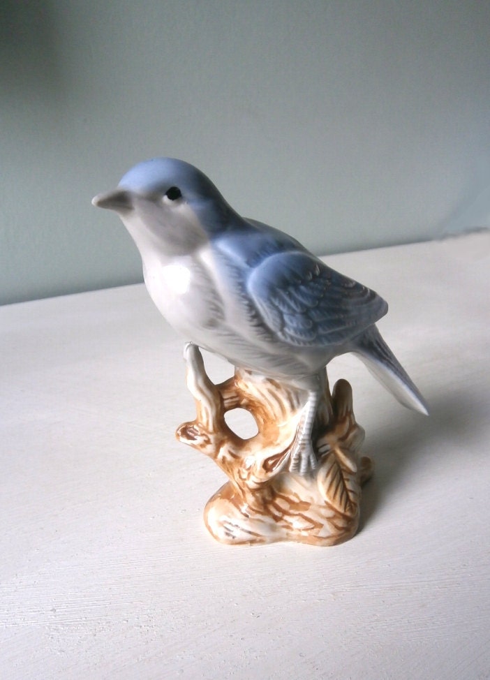 Vintage Bluebird Swallow China Porcelain