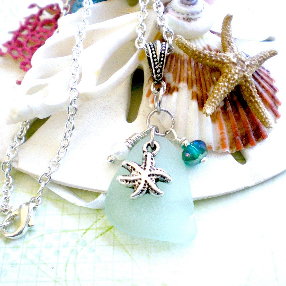 Sea Glass Necklace, Beach Glass Necklace, Sea Glass Pendant, Beach Glass Pendant, Sea Glass Jewelry,