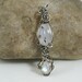 Moonstone Double Wire Wrapped Pendant, Sterling Silver Wire Wrapped, earthy, organic, bohemian